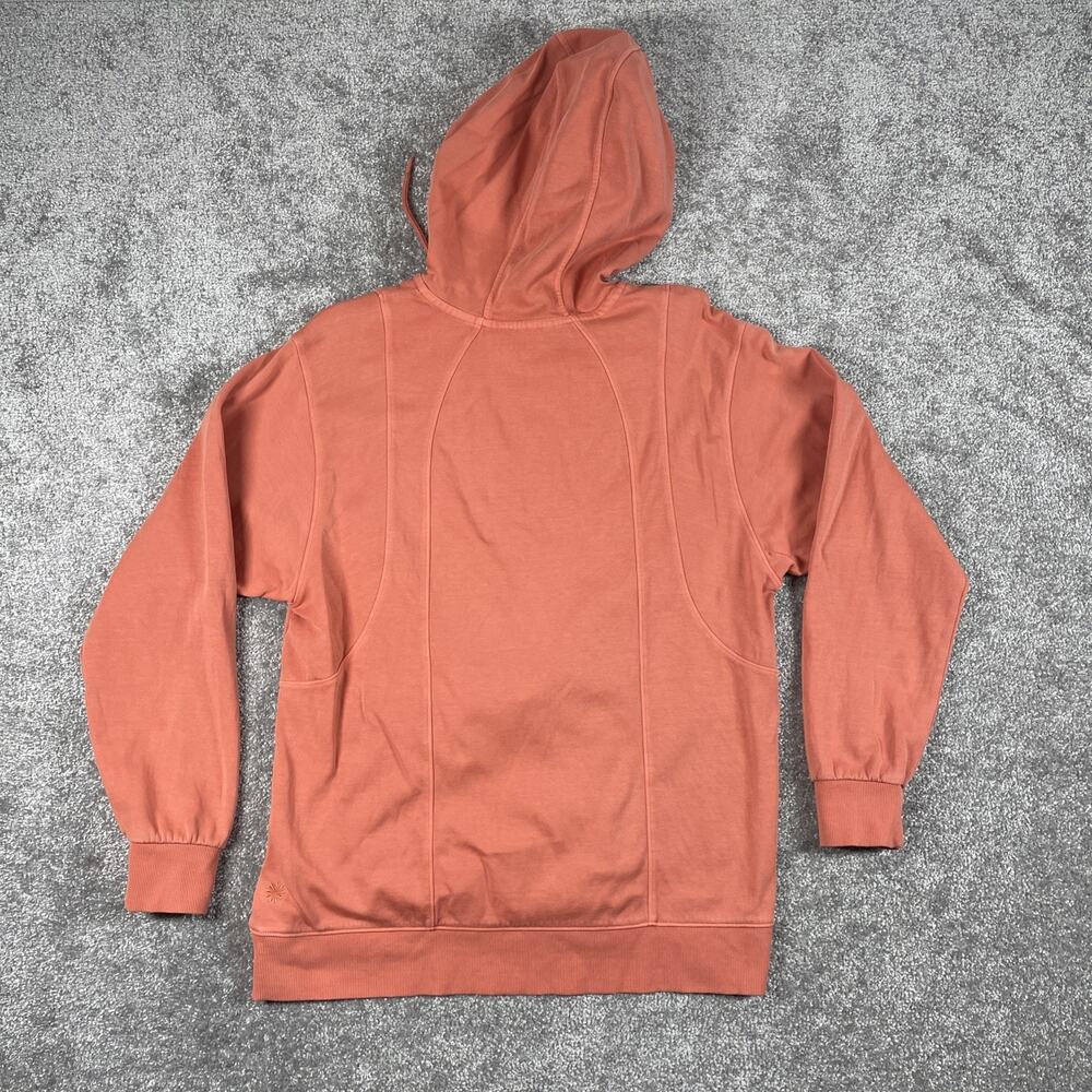 Athleta Hoodie Womens Small Sundown Organic Cotton Oversized Yoga Comfy Cozy - Picture 10 of 16